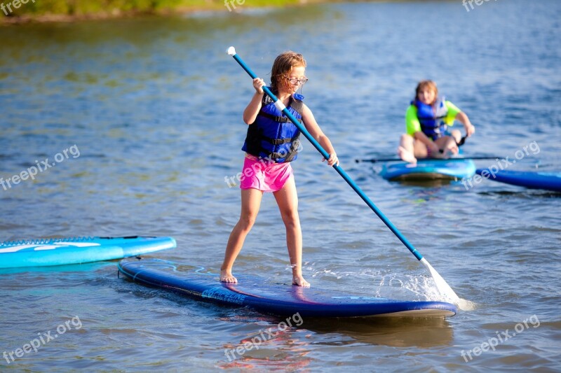 Paddle Board Lake Water Paddle Board