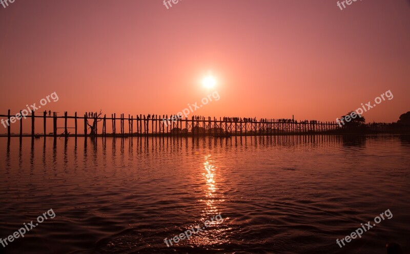 Burma Mandalay Teak Deck Free Photos