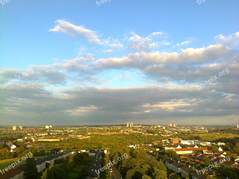 Glasgow View Panorama Free Photos