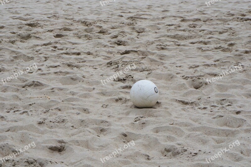 Ball Beach Volleyball Volleyball Sand Sport