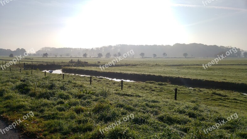 Utrecht Uithof Landscape Polder Free Photos