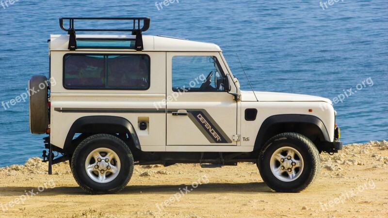 Land Rover Defender Car Off-road Summer