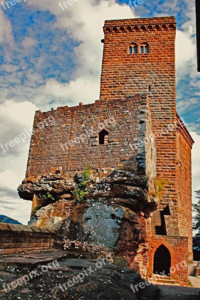 Industry Rock Annweiler Palatinate Palatinate Forest Castle