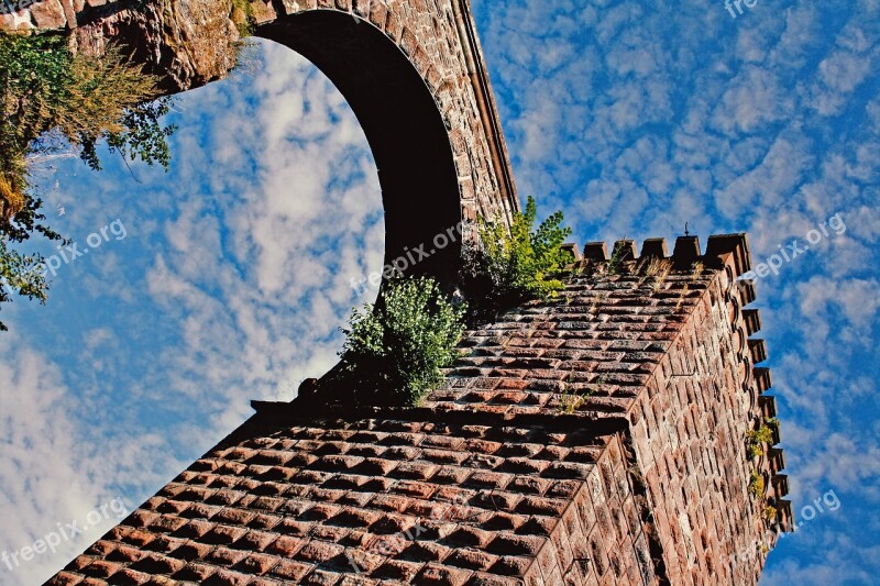 Industry Rock Annweiler Palatinate Palatinate Forest Castle