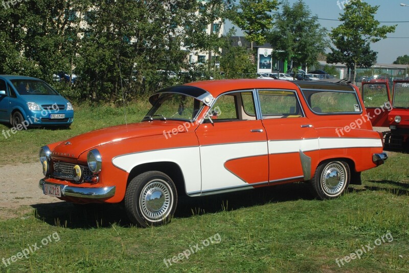 Wartburg 312 Auto Oldtimer Historically East Germany