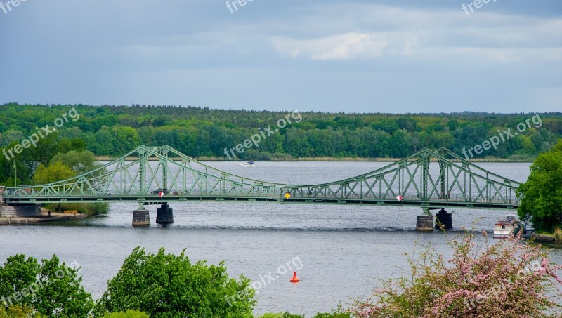 Glienicker Bridge Agent Bridge Havel Berlin Truss Bridge