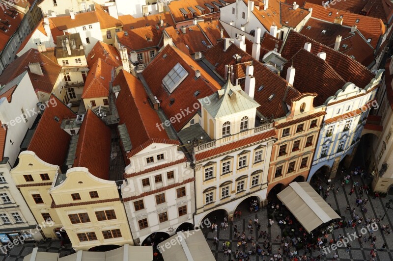 Prague Czech Republic Capital Vencel Square Square