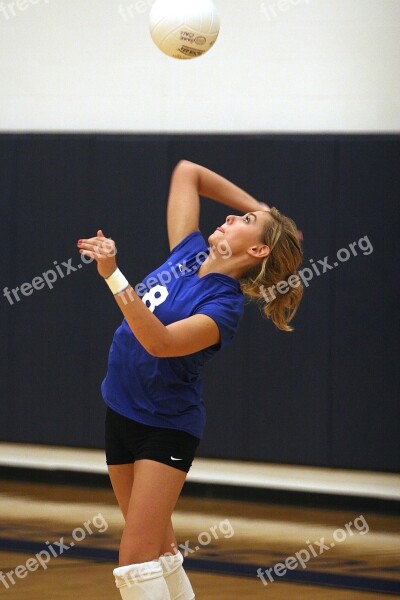 Volleyball Player Female Athlete Competition