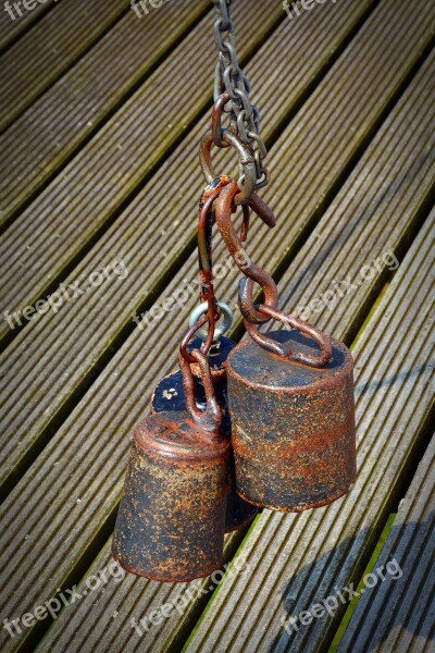 Weights Old Metal Rust Technology