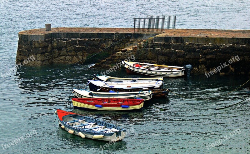 Boats Ireland Sea Coastline Outdoor