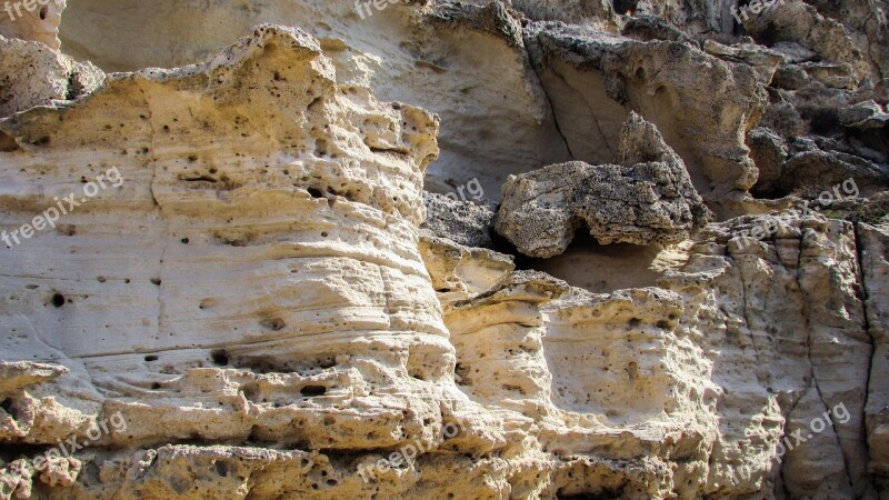 Cyprus Cavo Greko Rocky Formation Rock