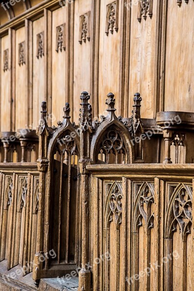 Rothenburg Of The Deaf Santa Jacob Choir Stalls Free Photos