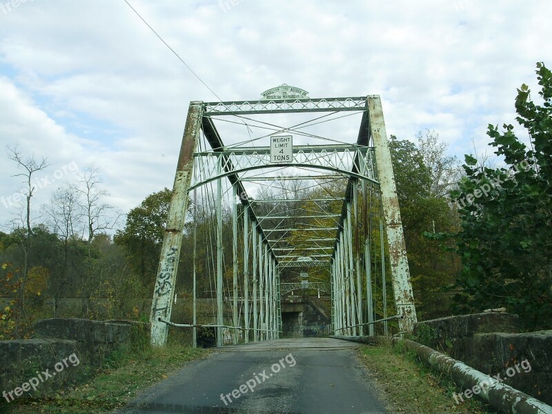 Iron Bridge Travel Landmark Historical Free Photos