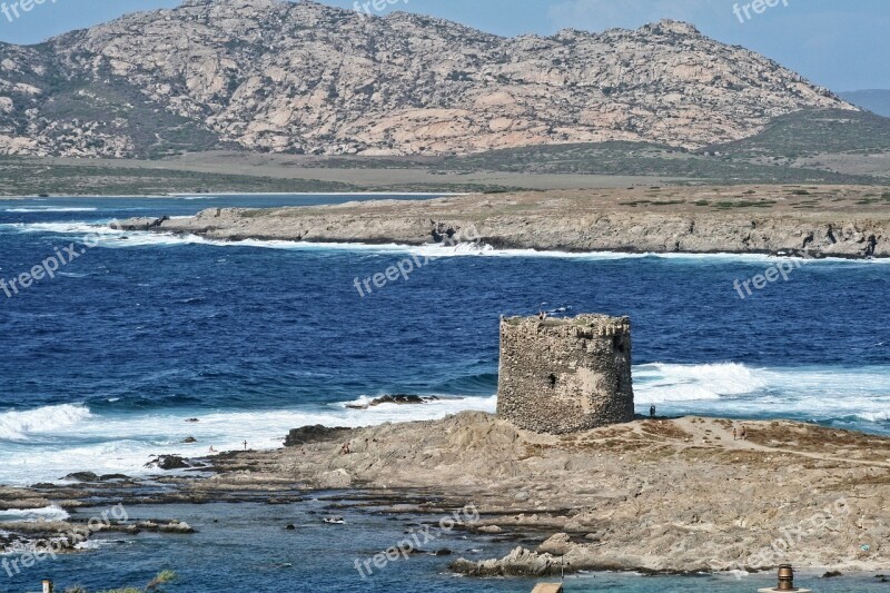 Porto Torres Italy Sardinia Sea Tower