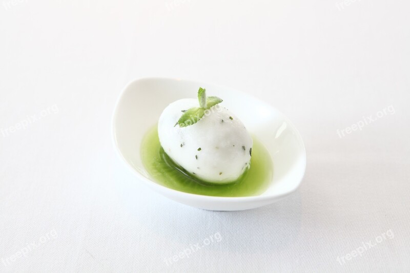 Ice Cream Dessert Food Mint Free Photos