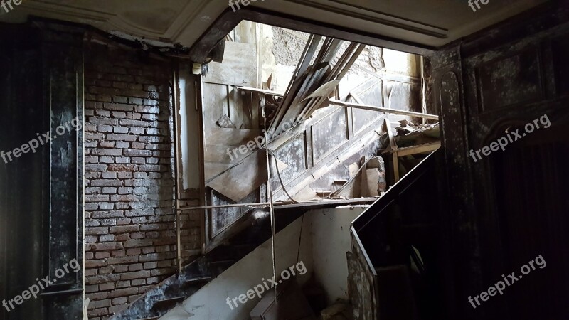 Urbex Old House Interior Villa Free Photos