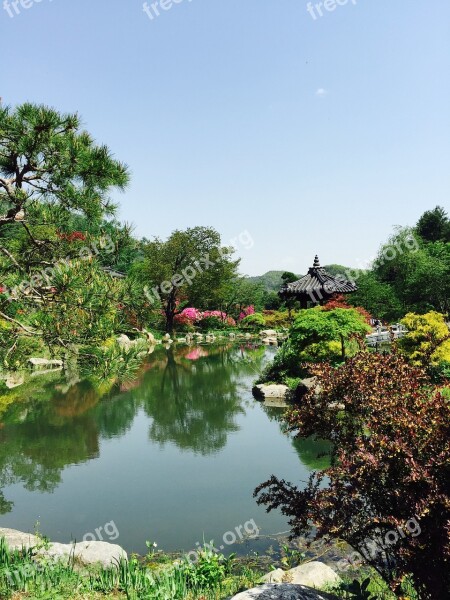 Pond Belvedere Lake Landscape On Time