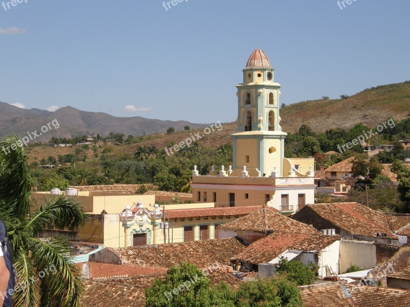 Clock Tower Architecture Building Landmark