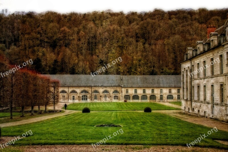 Abbey France Ancient French Medieval