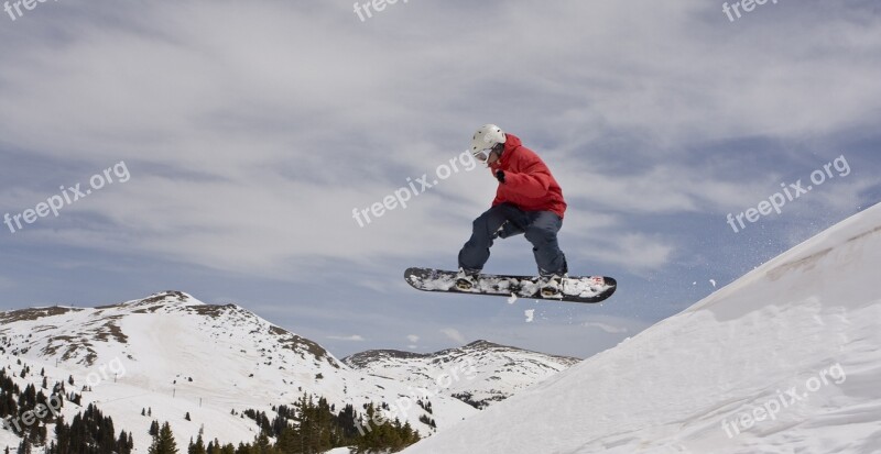 Winter Snowboard Snowboarding Snow Alps