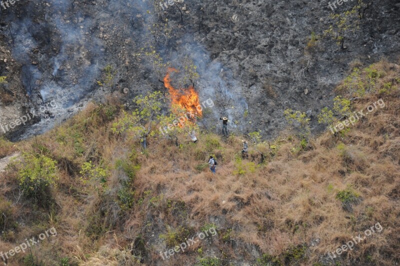 Mountain Fire Disaster Free Photos