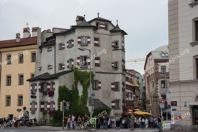 Innsbruck Houses Historic Center Building Alley