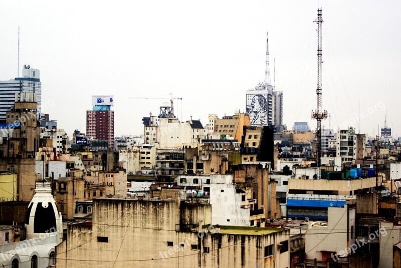 Buenosaires City Buildings Free Photos