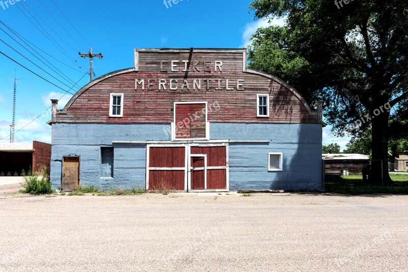 Usa Country Life Department Store Left House Prowers County