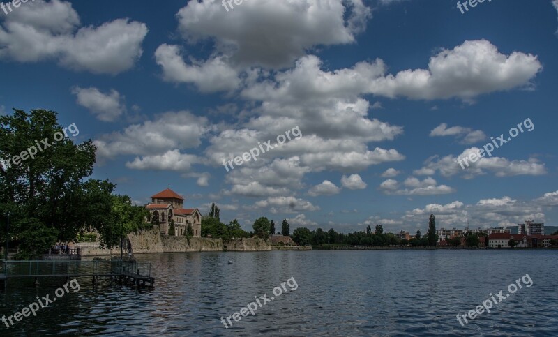 Tata Castle Clouds Between Free Photos