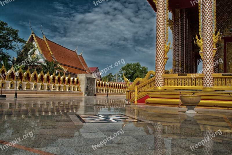 Thailand Temple Buddhism Buddha Temple Complex