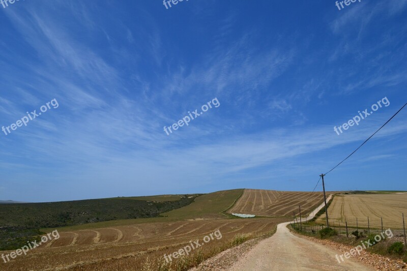 Big Sky Road Hills Nowhere Farm