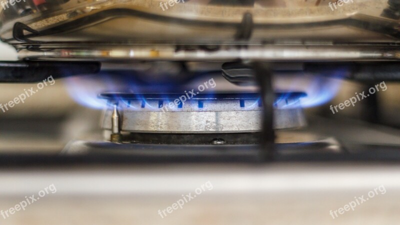 Gas Gas Stove Flame Cook Gas Flame