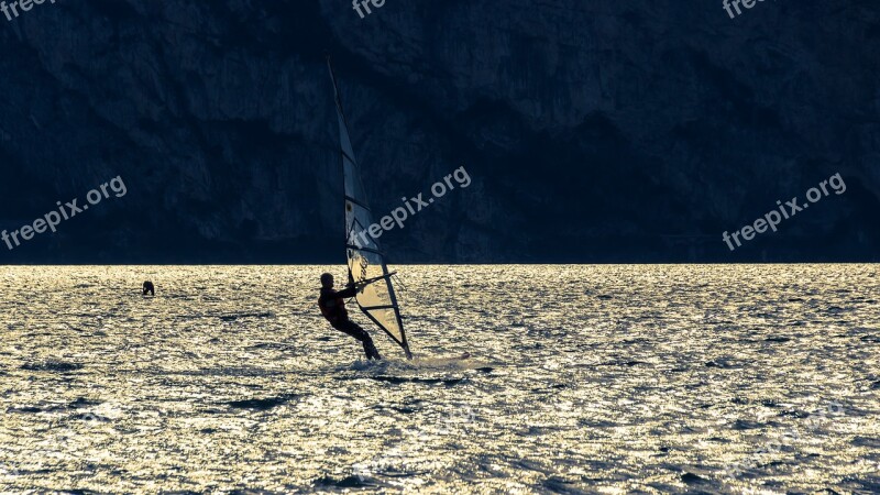 Wind Surfing Water Sports Wind Water Wave