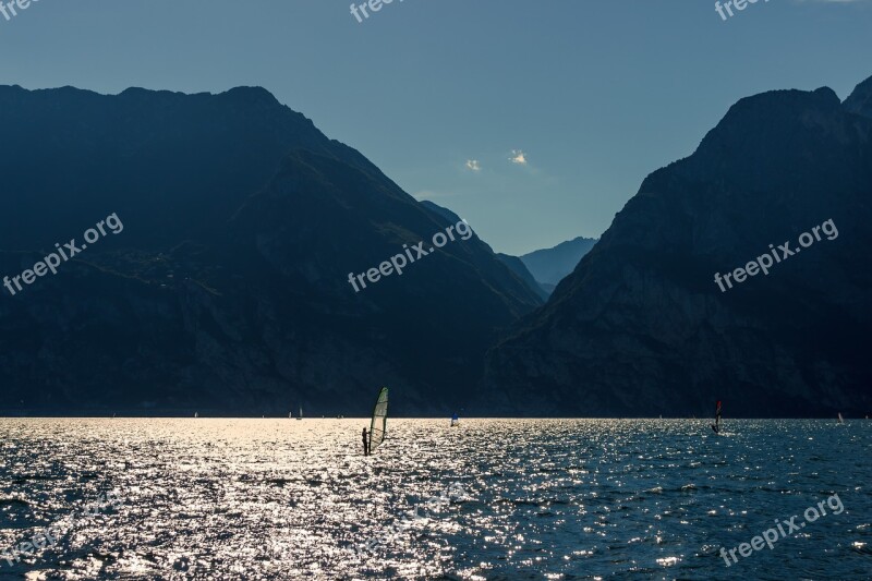 Wind Surfing Water Sports Wind Water Wave