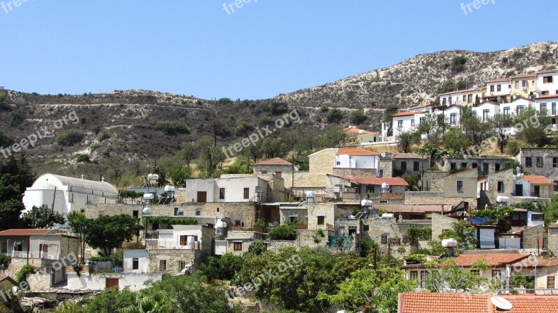 Cyprus Lefkara Village Traditional Architecture