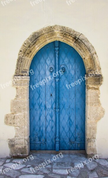 Cyprus Kato Lefkara Village Architecture Door