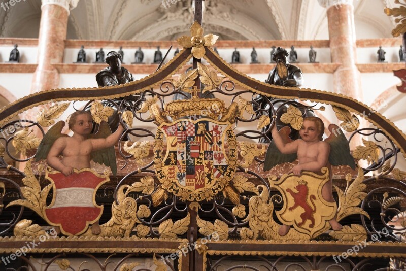 Church Schwarzmander Hofkirche Innsbruck Tyrol