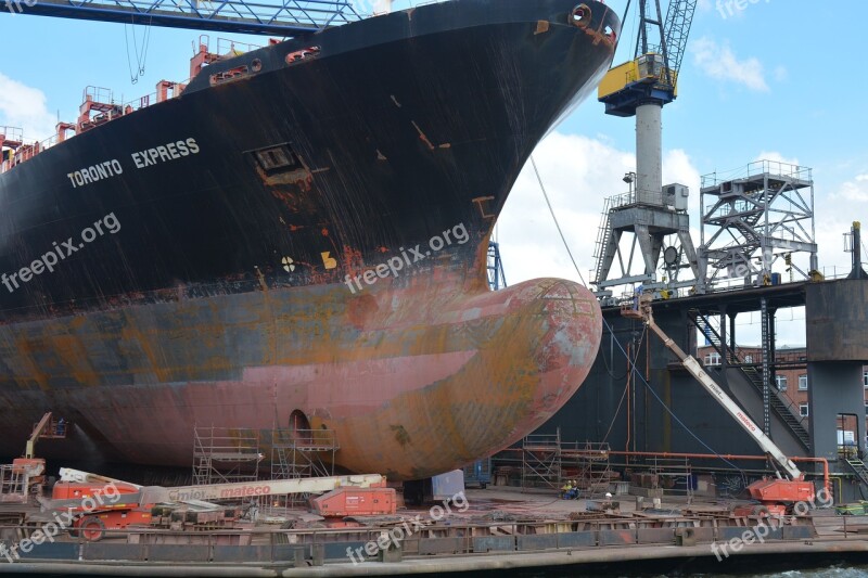 Hamburg Shipyard Repair Blohm And Voss Hapag