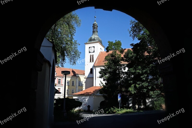 Church God Bílina Subway Summer