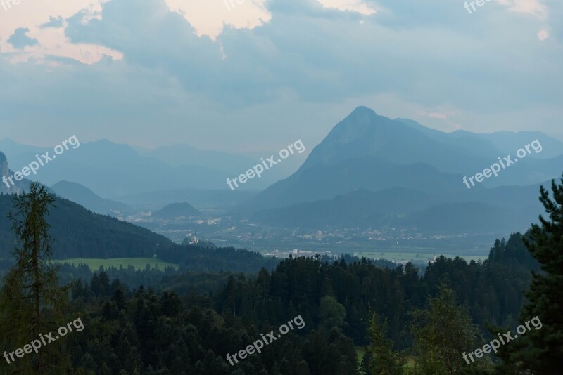 Nature Mountains Inntal Valley Kufstein Landscape