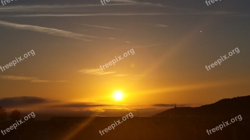 Sunrise Sun Light Sky Rays