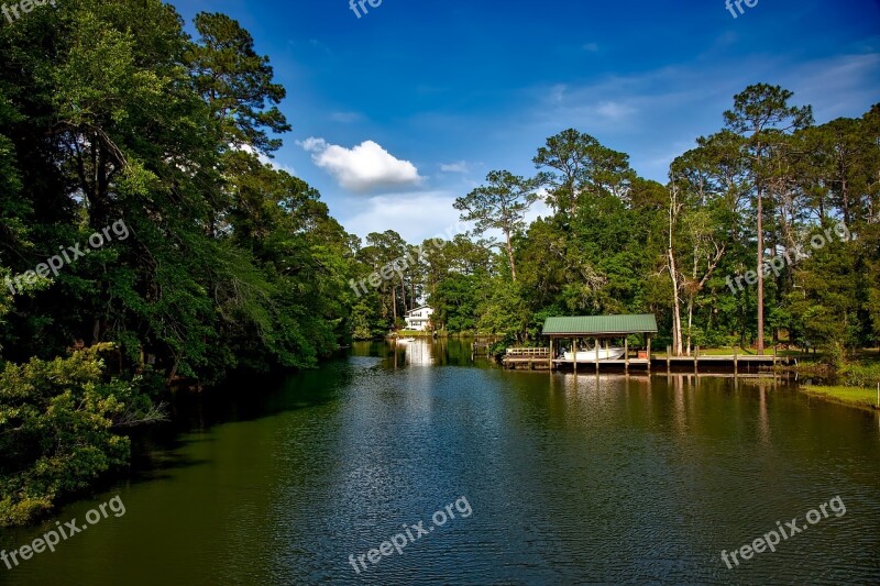 Alabama Lake Water Reflections Scenic