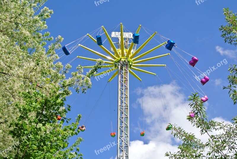 Funfair Ride High Fun Amusement