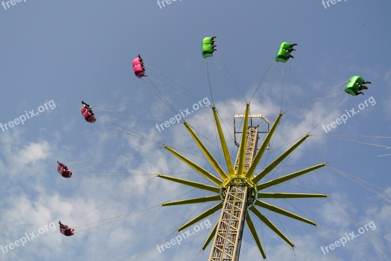 Funfair Ride High Fun Amusement