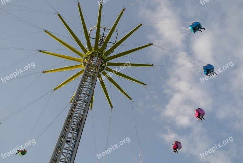 Funfair Ride High Fun Amusement