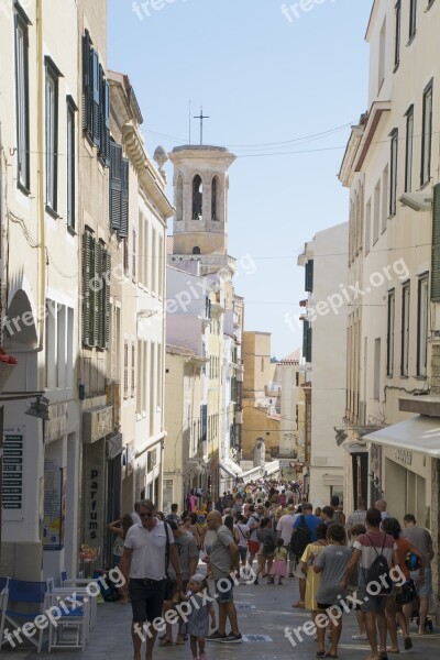 Holiday City Centre Minorca Street Town