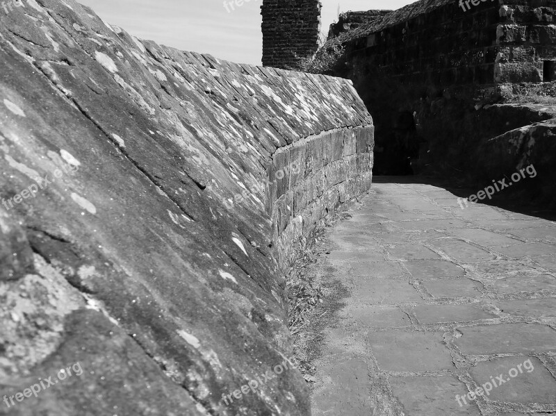 Castle Ruin Middle Ages Wall Knight's Castle