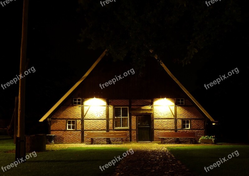 Kötter House Museumshof Farmhouse Fachwerkhaus Historically