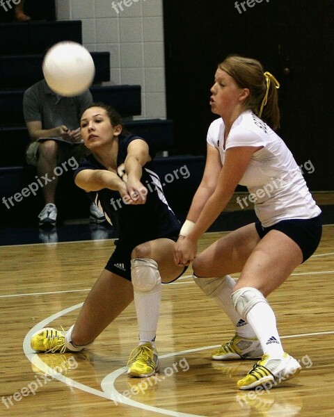 Volleyball Female Players Volley Girl