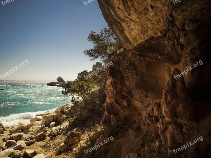 Italy Cala Gonone Air Sky Clouds